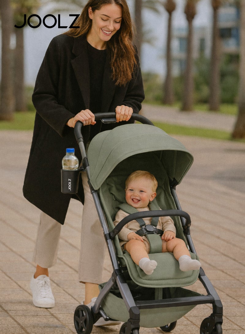 JOOLZ Lightweight Aer2 Baby Stroller with Bumper Bar & Cup Holder | Easy Fold One-Hand | Newborn to Toddler Travel Buggy | Comfortable Reclining Seat | 83×45×105 CM - Image 2